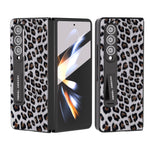 Custodia Black Edge Leopard per Samsung Galaxy Z Fold3 5G