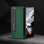 Custodia in vera pelle per Samsung Galaxy Z Fold3 5G
