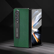 Custodia in vera pelle per Samsung Galaxy Z Fold3 5G