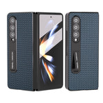Custodia in vera pelle per Samsung Galaxy Z Fold3 5G