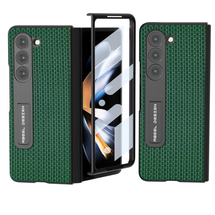 Custodia in vera pelle per Samsung Galaxy Z Fold3 5G