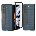 Custodia in vera pelle per Samsung Galaxy Z Fold3 5G