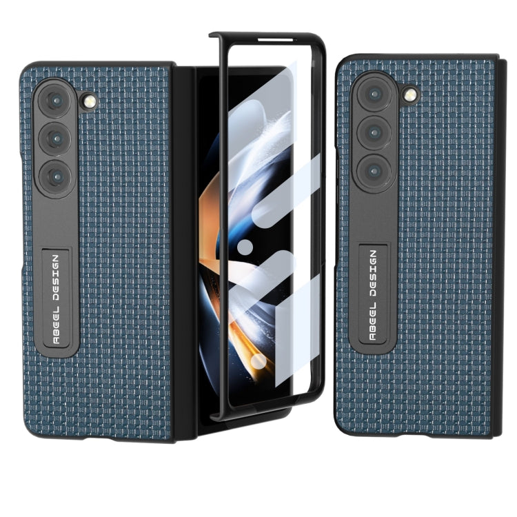 Custodia in vera pelle per Samsung Galaxy Z Fold3 5G