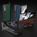 Custodia smartphone TPU con bordo nero compatibile Galaxy Z Fold3