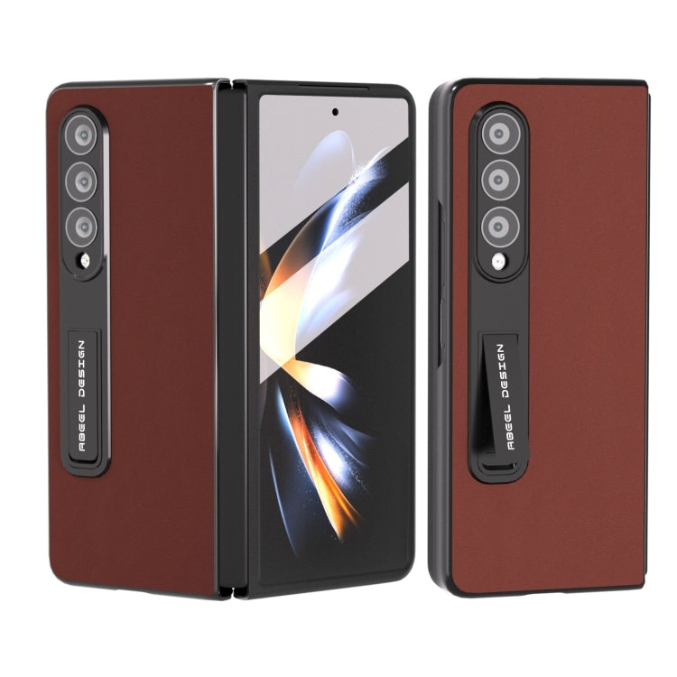 Custodia smartphone TPU con bordo nero compatibile Galaxy Z Fold3