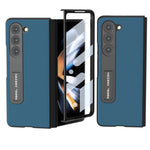 Custodia smartphone TPU con bordo nero compatibile Galaxy Z Fold3