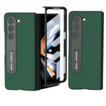 Custodia smartphone TPU con bordo nero compatibile Galaxy Z Fold3
