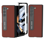 Custodia smartphone TPU con bordo nero compatibile Galaxy Z Fold3