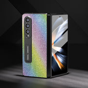 Custodia smartphone bordo nero compatibile Galaxy Z Fold3