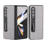 Custodia smartphone bordo nero per Galaxy Z Fold3