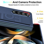Custodia pieghevole in silicone per Samsung Galaxy Z Fold4