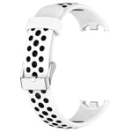 Cinturino in silicone con tappo in acciaio bicolore, For Xiaomi Mi Band 8