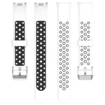 Cinturino in silicone con tappo in acciaio bicolore, For Xiaomi Mi Band 8