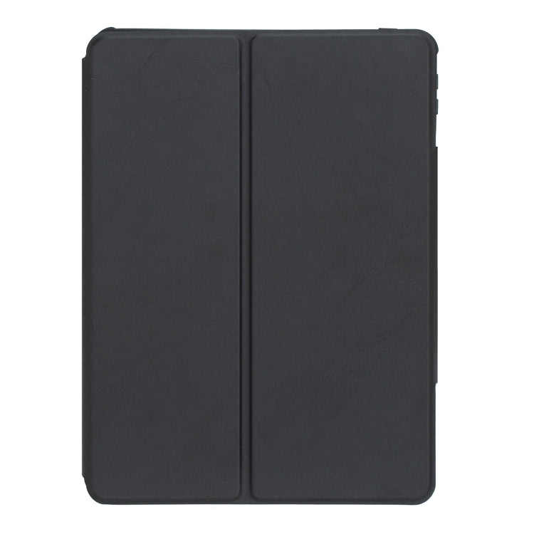 Custodia in pelle per tastiera Bluetooth trasparente in acrilico con rotazione a 360 ° F10B-A con controllo touch, F10B-A