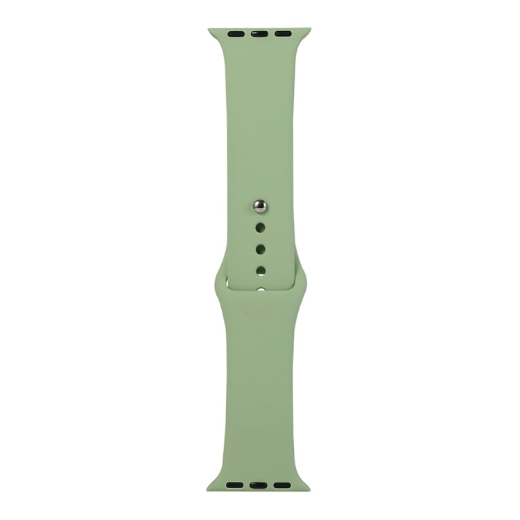 Cinturino di ricambio per orologio in silicone, sezione corta (femmina), For Apple Watch Series 8&7 41mm / SE 2&6&SE&5&4 40mm / 3&2&1 38mm
