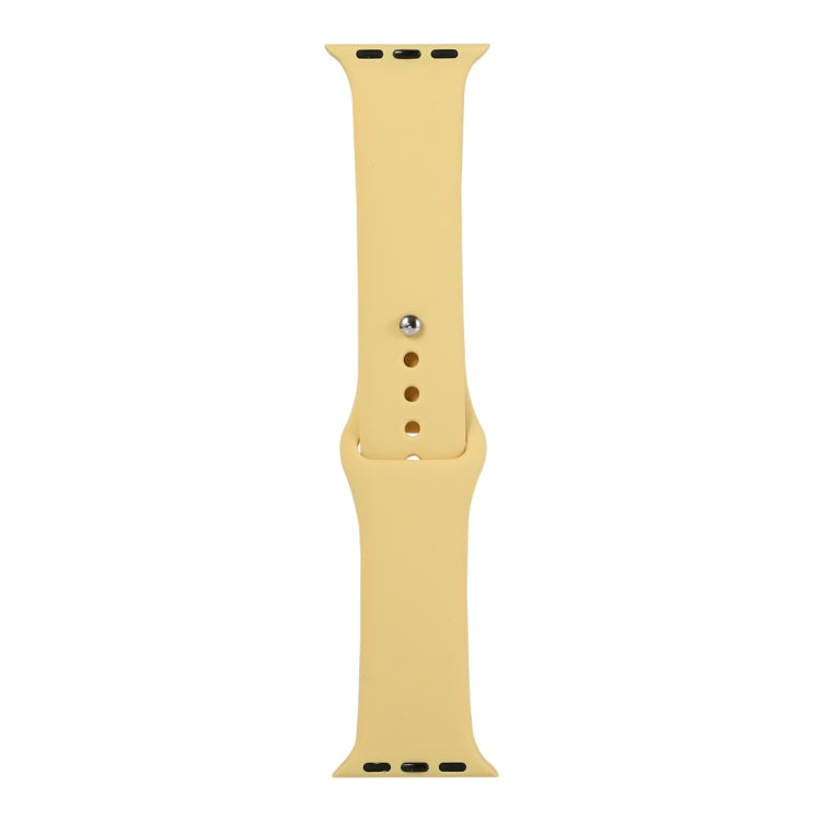 Cinturino di ricambio per orologio in silicone, sezione corta (femmina), For Apple Watch Series 8&7 41mm / SE 2&6&SE&5&4 40mm / 3&2&1 38mm