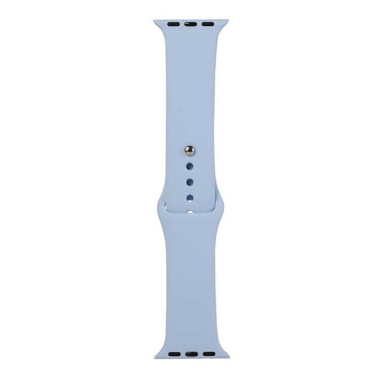 Cinturino di ricambio per orologio in silicone, sezione corta (femmina), For Apple Watch Series 8&7 41mm / SE 2&6&SE&5&4 40mm / 3&2&1 38mm