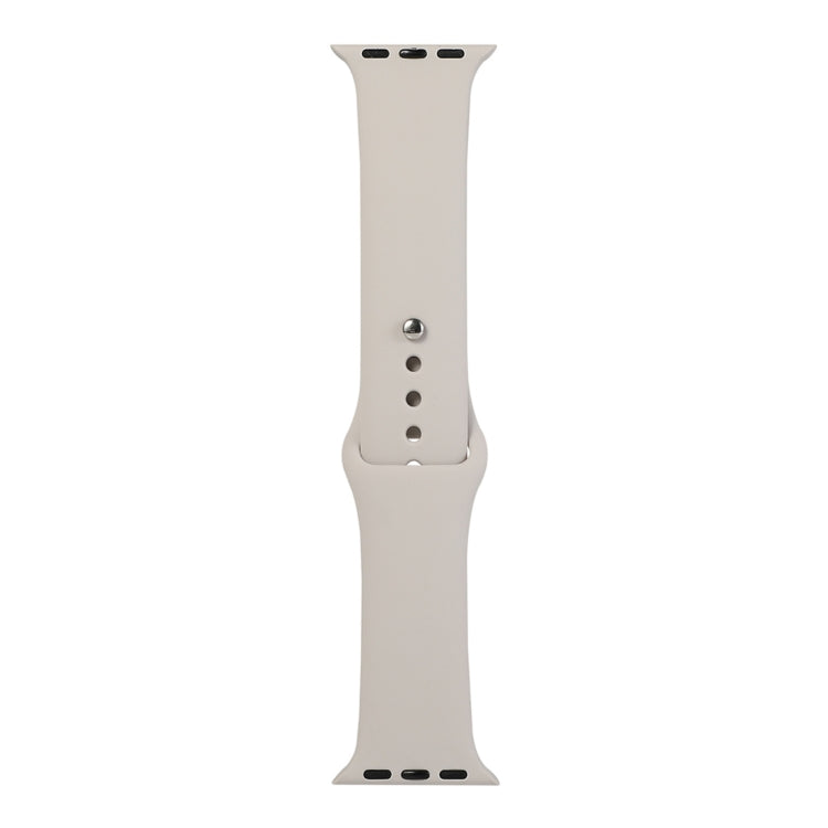 Cinturino di ricambio per orologio in silicone, sezione corta (femmina), For Apple Watch Series 8&7 41mm / SE 2&6&SE&5&4 40mm / 3&2&1 38mm