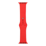 Cinturino di ricambio per orologio in silicone, sezione corta (femmina), For Apple Watch Series 8&7 41mm / SE 2&6&SE&5&4 40mm / 3&2&1 38mm