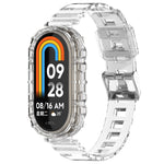 Cinturino in silicone trasparente integrato, For Xiaomi Mi Band 8
