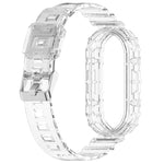 Cinturino in silicone trasparente integrato, For Xiaomi Mi Band 8