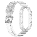 Cinturino in silicone trasparente integrato, For Xiaomi Mi Band 8
