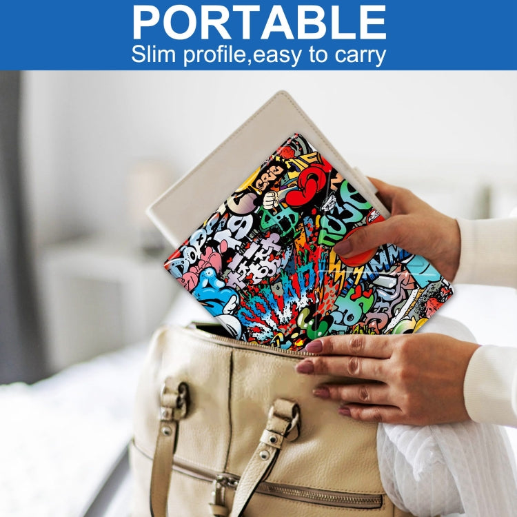 Custodia Smart Tablet in pelle TPU con deformazione verniciata, For Kobo Elipsa 2E