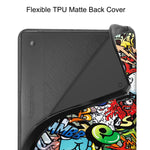 Custodia Smart Tablet in pelle TPU con deformazione verniciata, For Kobo Elipsa 2E