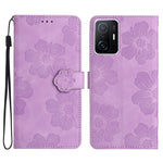 Custodia portafoglio in pelle con motivo floreale per Xiaomi