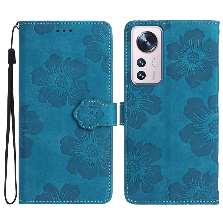 Custodia per cellulare in pelle con motivo floreale in rilievo, For Xiaomi 12 Pro, For Xiaomi 12T  / 12T Pro, For Xiaomi 13, For Xiaomi 13 Pro