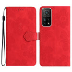 Custodia portafoglio in pelle con motivo floreale per Xiaomi Mi 1