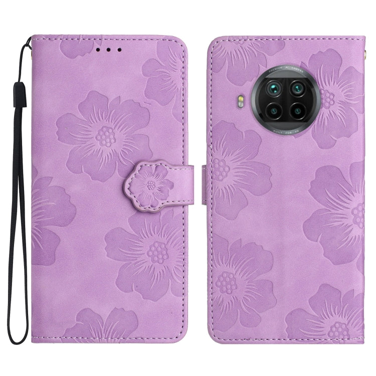 Custodia portafoglio in pelle con motivo floreale per Xiaomi Mi 1