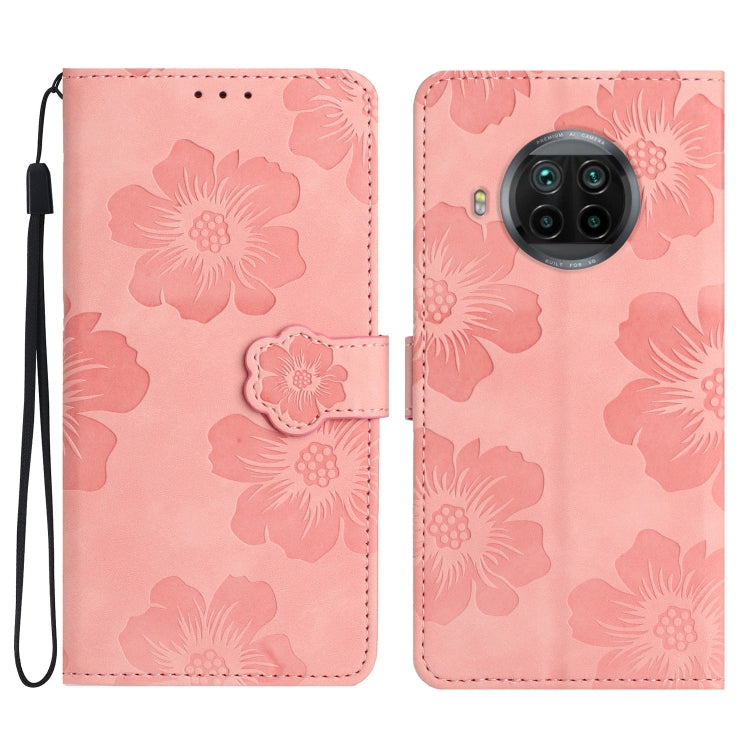 Custodia portafoglio in pelle con motivo floreale per Xiaomi Mi 1