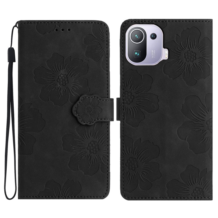 Custodia portafoglio in pelle con motivo floreale per Xiaomi Mi 1