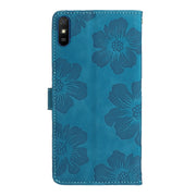 Custodia per cellulare in pelle con motivo floreale in rilievo, For Xiaomi Redmi 9A, For Xiaomi Redmi 9C, For Xiaomi Redmi 10, For Xiaomi Redmi 10 2022