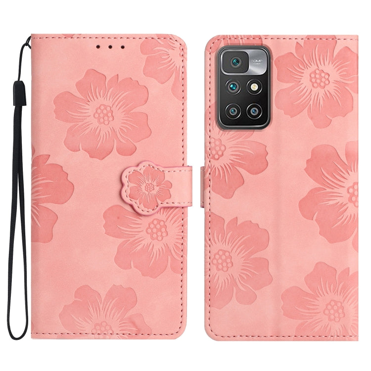 Custodia portafoglio in pelle con motivo floreale per Xiaomi Redm