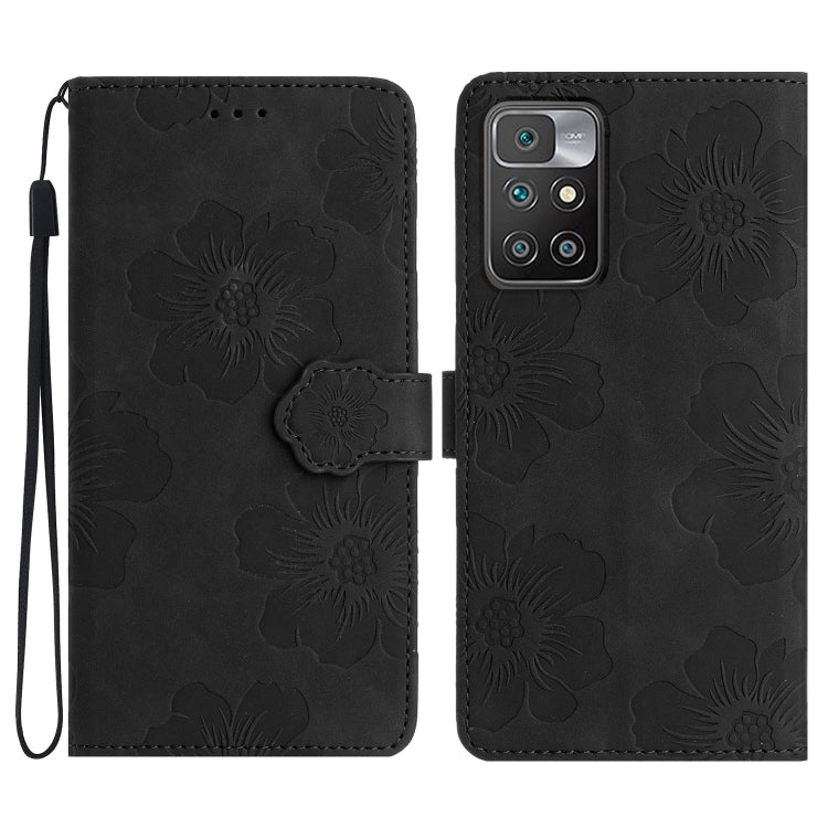 Custodia portafoglio in pelle con motivo floreale per Xiaomi Redm