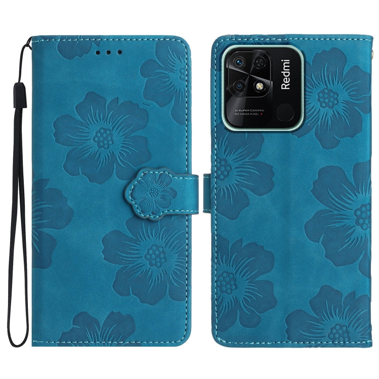 Custodia portafoglio in pelle con motivo floreale per Xiaomi Redm