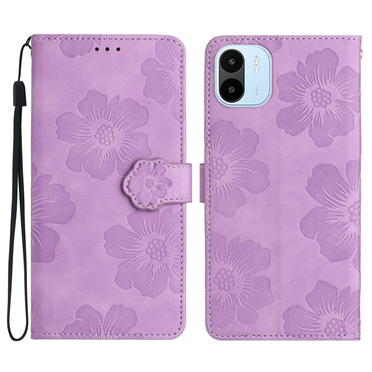 Custodia portafoglio in pelle con motivo floreale per Xiaomi Redm