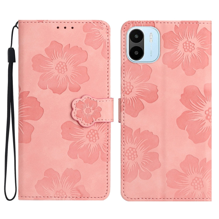 Custodia portafoglio in pelle con motivo floreale per Xiaomi Redm