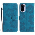 Custodia portafoglio in pelle con motivo floreale per Xiaomi Redm