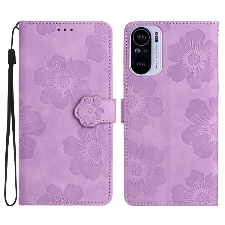 Custodia portafoglio in pelle con motivo floreale per Xiaomi Redm