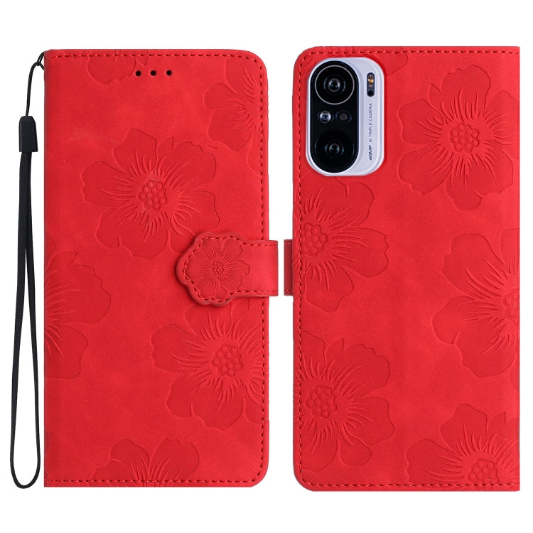 Custodia portafoglio in pelle con motivo floreale per Xiaomi Redm