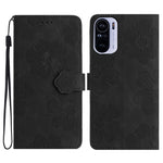 Custodia portafoglio in pelle con motivo floreale per Xiaomi Redm