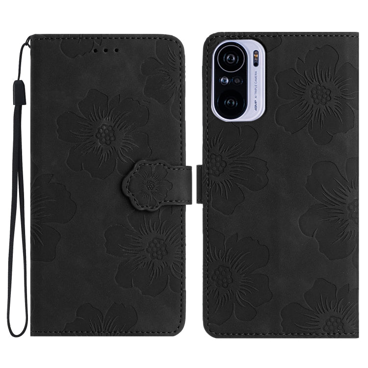 Custodia portafoglio in pelle con motivo floreale per Xiaomi Redm