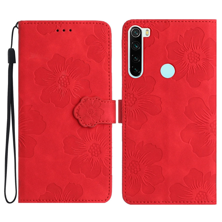 Custodia portafoglio in pelle con motivo floreale per Xiaomi Redm