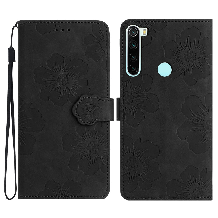 Custodia portafoglio in pelle con motivo floreale per Xiaomi Redm