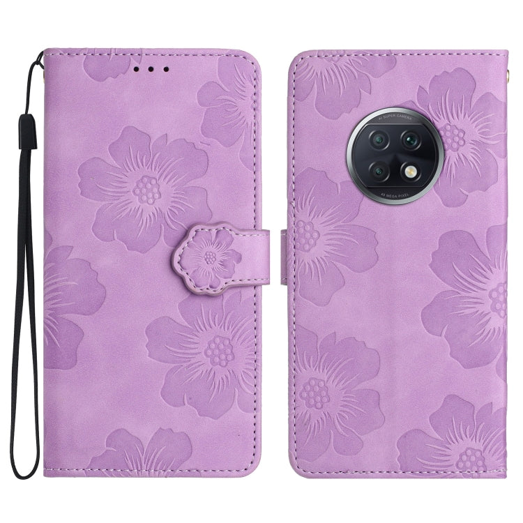 Custodia portafoglio in pelle con motivo floreale per Xiaomi Redm