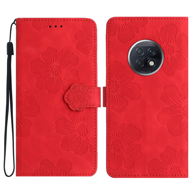 Custodia portafoglio in pelle con motivo floreale per Xiaomi Redm