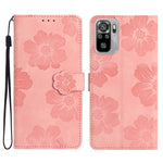 Custodia portafoglio in pelle con motivo floreale per Xiaomi Redm